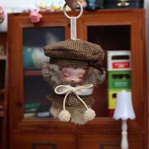 Skullpanda – ensemble de cape en laine d'hiver, vêtements pour poupées en peluche, porte-clés pour jouets de 15 à 17cm, vêtements unisexes pour jeunes - Product Image 3