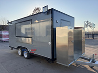 FOOD VAN Camion de cuisine mobile extérieur pour café, hot-dogs, pizzas, snacks, fast-food, glaces - Camion électrique à vendre
