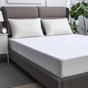 Protège-<span class=keywords><strong>matelas</strong></span> silencieux Lisse Top Respirant Respectueux de la peau Drap-housse Protège-<span class=keywords><strong>matelas</strong></span> imperméable - Product Image 3