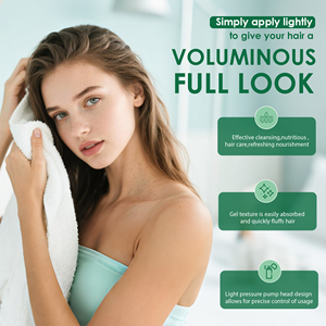 Shampooing Sec OEM/ODM Contrôle Sébum Sans Rinçage Pour Tresses et Cheveux Bouclés – Gel Nettoyant Volumisant Sans Eau - Product Image 3