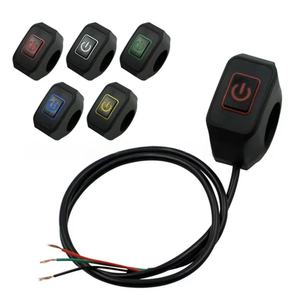 Accesorios Para Motos,Motorcycle Switch,Electric Bike Waterproof Power Self-locking Switch,LED Spot Light Multi-function Switch - Product Image 1