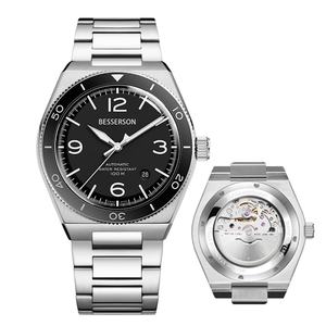 Luxury <b>Men's</b> <b>Mechanical</b> <b>Watch</b> 10ATM 42mm Stainless Steel Limited Edition Chronograph Luminous Feature Business Glass Buckle 22mm - Product Image 5