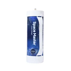 Disposable Whipped Cream Charger 3.3L 2KG Air CO2 O2 N2 Disposable Gas Steel Cylinder