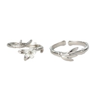 Bague de couple en argent 925, motif bambou vert prune, design simple, bague d'enfance, bague de fiançailles