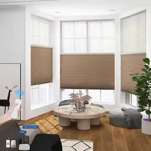 <span class=keywords><strong>Rideau</strong></span> sans fil Push Pull électrique <span class=keywords><strong>rideau</strong></span> en nid d'abeille vers le bas pare-soleil volet <span class=keywords><strong>roulant</strong></span> fenêtre - Product Image 1