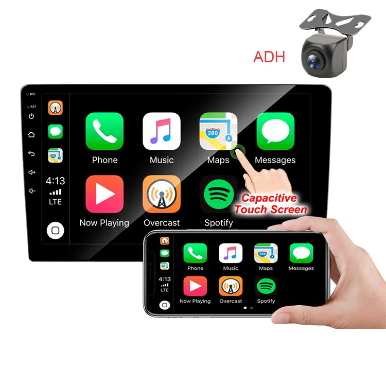 Support AHD Reversing Camera T5 1.5GHZ DSP AM FM RDS DVR Record 10 Inch 9 Inch Carplay Android Car MP5 Player