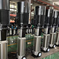 Pompe centrifuge verticale multi-étagée en acier inoxydable à 8 étages, 45 kW, CDLF65-80-1 CRN65-80-1, marque réputée OEM