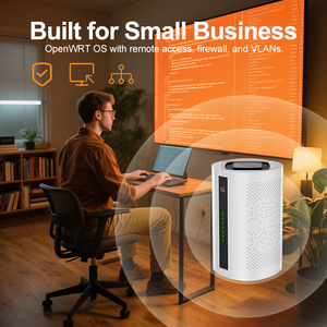 Enrutador de punto de acceso 5G Módem 5g con ranura Sim Gigabit 5G CPE <span class=keywords><strong>Router</strong></span> <span class=keywords><strong>Wifi</strong></span> 6 Módem inalámbrico Hotspot móvil Openwrt Enrutador de tarjeta Sim 5G - Product Image 3