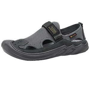 Sandales pour hommes en gros pour le commerce extérieur - Style estival, respirantes, semelle souple, chaussures perforées, décontractées et confortables - Product Image 5