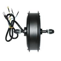 Moteur de moyeu arrière MXUS Turbo 3K-Turbo 72V3000W avec pignon 1S/7S pour vélo électrique, compatible avec roues de 26, 27,5 et 29 pouces (axe de 135-142 mm) - Modèle MTX39