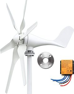 Sistema de Energía Eólica de 50kw, 20kw, 10kw, 5kw, Generador de 220v 380v para Granja, Eólico de 5kw para el Hogar - Product Image 1