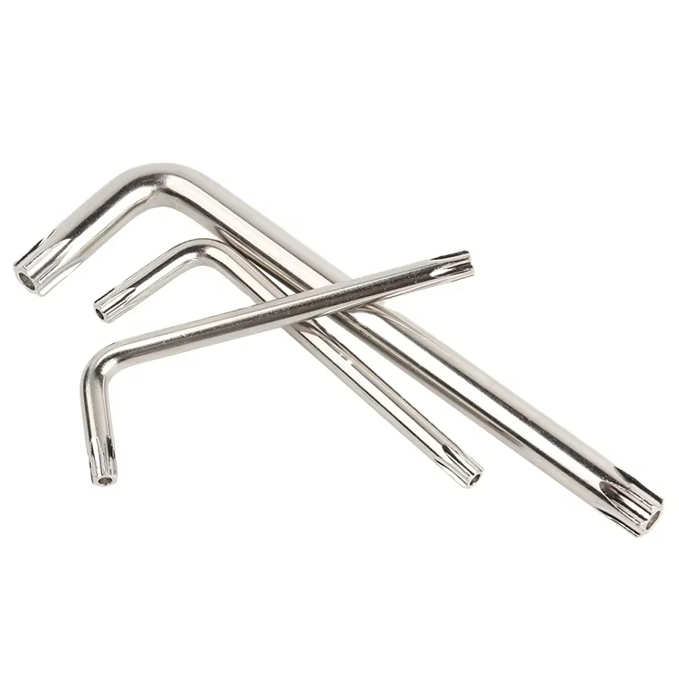 Ключ Torx OEM ODM OBM под заказ, Набор шестигранных ключей Torx, L-образный ключ с отверстием, головка, L-образный ключ