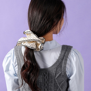 Coletero de tela con lunares de 18 cm y cuatro capas para uso diario de mujer - Product Image 2