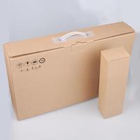 Boîtes en carton ondulé écologiques personnalisées pour ordinateur portable, boîtes en papier vides pour ordinateur portable