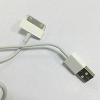 Cable USB de 30 Pines para Sincronización de Datos y Carga para iPhone 4/4s, iPhone 3G/3Gs, iPad 3/2/1, iPod Classic, iPod Touch, Cámara y Computadora