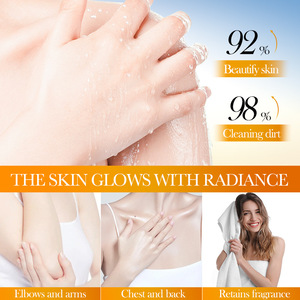 Gel douche exfoliant au curcuma et à la nicotinamide de haute qualité pour le nettoyage - Lotion corporelle - 520 ml - Product Image 4
