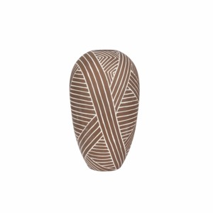 Vaso in Ceramica Ovale Alto e Oversize, Decorazione Moderna per Soggiorno, Camera da Letto, Ufficio, Tavolo - Product Image 3