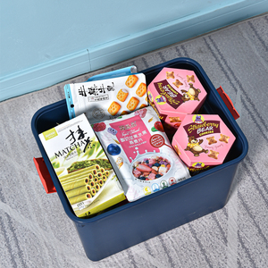 Venta al por mayor contenedor de caja de almacenamiento de plástico de espacio extragrande multipropósito con tapa - Product Image 6