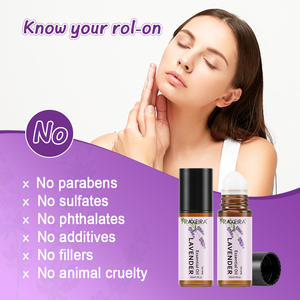 Aceite calmante al por mayor mezcla de aceites de hierbas naturales aromaterapia para aliviar el estrés aceite esencial rollo de lavanda - Product Image 6