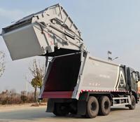 Camion à ordures compacteur diesel à transmission manuelle 6*4 pour le transport et la collecte des déchets, moteur inclus à vendre