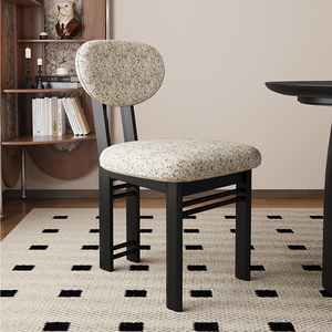 <span class=keywords><strong>Chaise</strong></span> de salle à manger en bois massif au design <span class=keywords><strong>scandinave</strong></span> rembourrée pour la maison, l'hôtel, la salle de sport-Construction de tenon à mortaise - Product Image 3