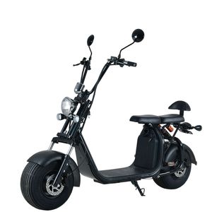 Trottinette électrique double siège 1000W 1500W 48V 60V pour adultes, vitesse 40 km/h, pneus larges sans balais, deux roues - Product Image 2