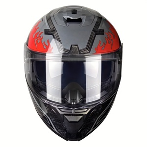 Casque <span class=keywords><strong>Moto</strong></span> Modulable OEM ODM, Casque de <span class=keywords><strong>Moto</strong></span> Flip-up à Double Visière, Homologué DOT, Casque de <span class=keywords><strong>Moto</strong></span> Modulable Complet - Product Image 2