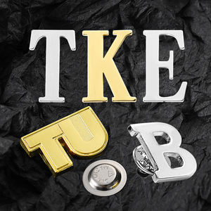 เข็มกลัดติดเสื้อสำหรับสมาชิกลายตัวอักษรกรีกเข็มกลัดติดเสื้อสำหรับผู้ชาย - Product Image 4