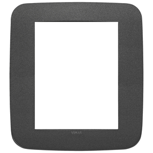Vimar Round 8M Matt Graphite Plate 18.5mm Length Wall <b>Switch</b> Cover - Product Image 1