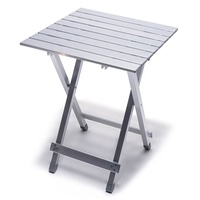 Outdoor tragbarer Eierrolltisch Picknick faltbar Outdoor Wandern Aluminium-Camping-Tisch