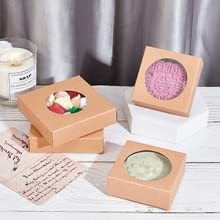 Bán Buôn Biểu Tượng Tùy Chỉnh Thân Thiện Với Môi Handmade Kraft Hộp Giấy Rỗng Thanh Nhà Làm Xà Phòng Bao Bì Cửa Sổ Thiết Kế Cho Tốt Hơn - Product Image 3