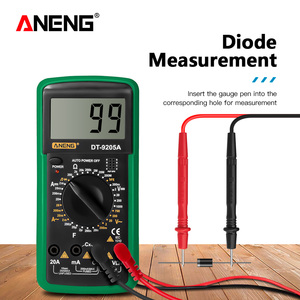 ANENG DT9205A Transistor Tester Electrical NCV Test <b>Meter</b> Profesional Analog <b>Auto</b> Range Multimetro - Product Image 1