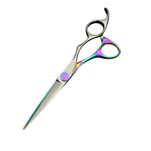 Ciseaux de coiffure personnalisables 6 pouces, ciseaux à effiler en acier inoxydable 440C, pour droitiers, usage professionnel - Product Image 1