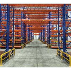 نظام رفوف تخزين عالي الكثافة، رفوف البالتات، رفوف تخزين للمستودعات، رفوف ثقيلة التحمل، رفوف انتقائية من الفولاذ قابلة للتخصيص - Product Image 5