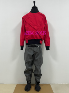 Мужской трехслойный водонепроницаемый гидрокостюм для байдарки - Product Image 2