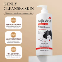 Gel Douche Éclaircissant au Kojic Acide 1000ml pour Soin Corporel Naturel, Nettoyage en Profondeur et Contrôle du Sébum – Vente en Gros