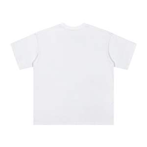 Camiseta de manga corta de estilo Retro para hombre, moda de calle alta con parche de piel bordado resistente, 100% algodón, novedad de verano - Product Image 3