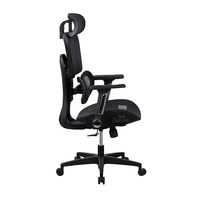 Chaises de bureau de luxe chinoises avec siège large, dossier en maille, soutien lombaire mobile, accoudoirs 4D et fonction inclinable pour salle de réunion