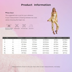 Ensemble <span class=keywords><strong>Disco</strong></span> <span class=keywords><strong>Femme</strong></span> Plus Size Combinaison évasée une pièce à manches longues Costume <span class=keywords><strong>Disco</strong></span> Costume Cosplay Costume Prom Party Costumes - Product Image 6