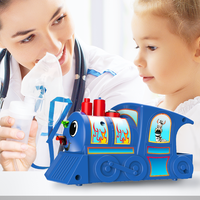 Nébuliseur Électrique Compact pour Enfants, Brume Fine, Taux d'Atomisation Réglable, Indicateur Lumineux Clair