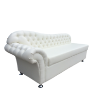 Nuevo modelo de sofá cama blanco con mechones
