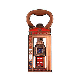 Imanes de nevera metálicos europeos de Inglaterra, con forma y logotipo personalizados, ecológicos, duraderos, recuerdos turísticos globales, fábrica personalizada OEM/ODM - Product Image 5