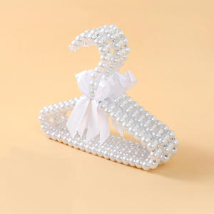 Вешалка для домашних животных S/<span class=keywords><strong>M</strong></span>/L индивидуальная этикетка для домашних животных аксессуары розовый белый жемчужный галстук-бабочка для домашних животных вешалка для одежды для собак и кошек - Product Image 3