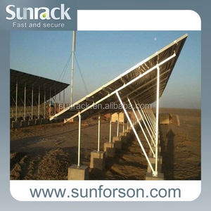 Sistema de soportes de estructura de estantería <span class=keywords><strong>solar</strong></span> de aluminio Sistema de montaje en tierra de matriz <span class=keywords><strong>solar</strong></span> - Product Image 2