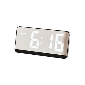 Mới Đến Đơn Giản Kỹ Thuật Số Đồng Hồ Báo Thức Bằng Giọng Nói Điều Khiển Bàn Cạnh Giường Ngủ Đồng Hồ LED Đồng Hồ Lịch Nhiệt Độ Máy Tính Để Bàn Phòng Ngủ Văn Phòng - Product Image 2