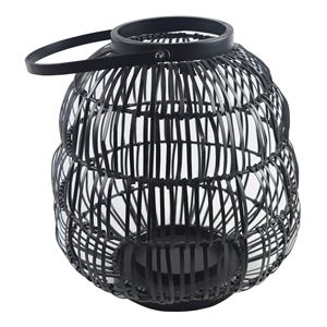 Lanterne de luxe suspendue en fer blanc, conception de décor avec revêtement en poudre, lanterne en forme de bougie - Product Image 3