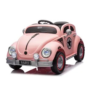 Bel design mini auto elettriche per bambini 12v bambino giro su auto dalla fabbrica di cina/bella rosa principessa auto per ragazze di vendita calda
