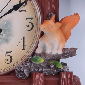 European Style House Wall Clock With Cuckoo Chime Childrens Room Decorative Alarm Clock Creative Home Clock - Product Image 4