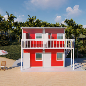 Thiết kế sang trọng nhà bãi biển đẹp có thể tháo rời container nhà nghỉ di động với cấu trúc thép nhẹ - Product Image 6