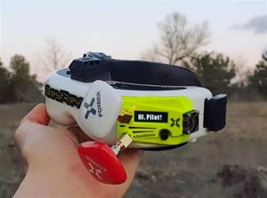 Receptor FPV Dual FOXEER Wildfire MR1622 5.8G 72CH Compatible con Gafas Fatshark, Módulo de Control Remoto, Paquete de Baterías, Firmware OSD - Product Image 2